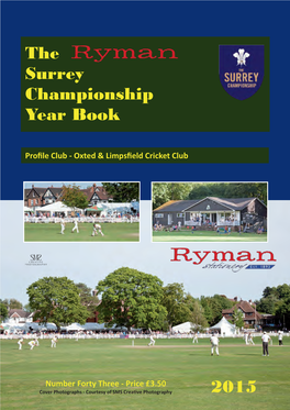 The Surrey Championship Year Book 2015