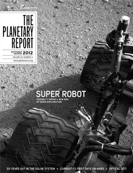 The Planetary Report September Equinox 2012 Volume 32, Number 3