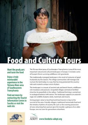 Food and Culture Tours