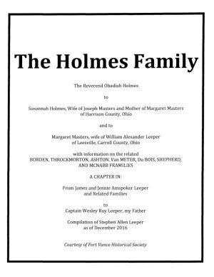 The Holmes Family