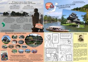 Matsue Cityguide Newsletter