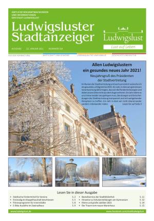 2021-01 Ludwigsluster-Stadtanzeiger-Januar.Pdf