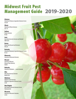 Midwest Fruit Pest Management Guide 2019 - 2020