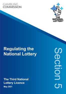 Regulating the National Lottery