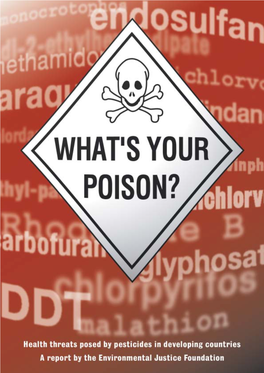 Pesticides Affect Human Health 