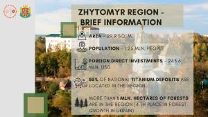 Zhytomyr Region - Brief Information