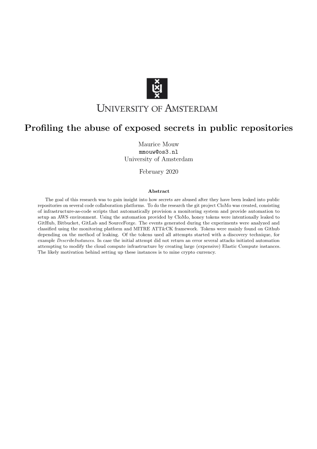 Profiling the Abuse of Exposed Secrets in Public Repositories