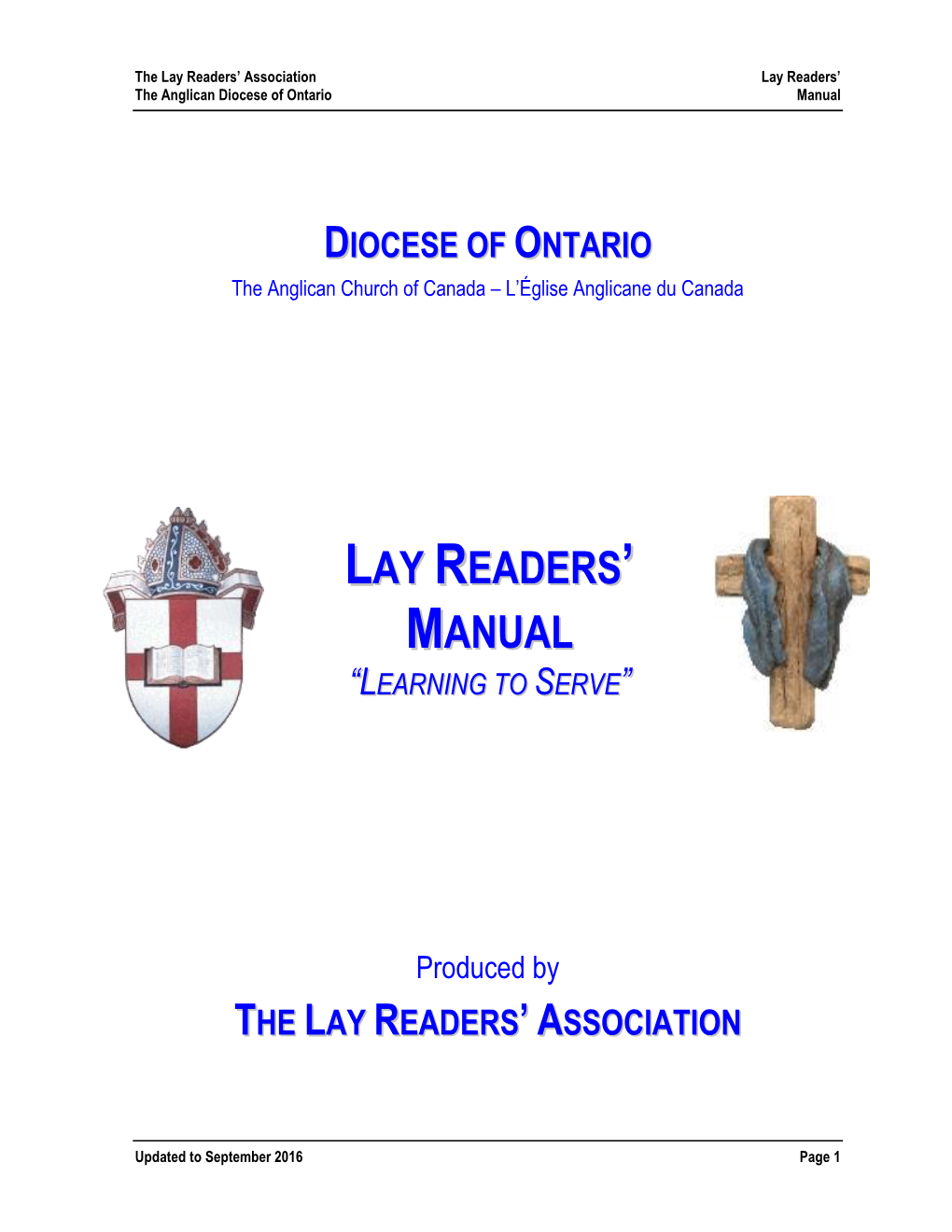 The Lay Readers' Association