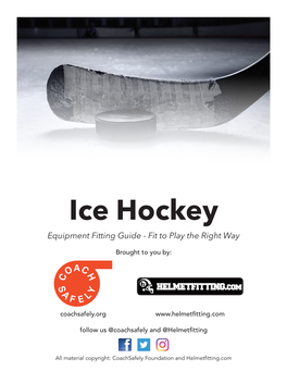 Ice Hockey Fitting Guide