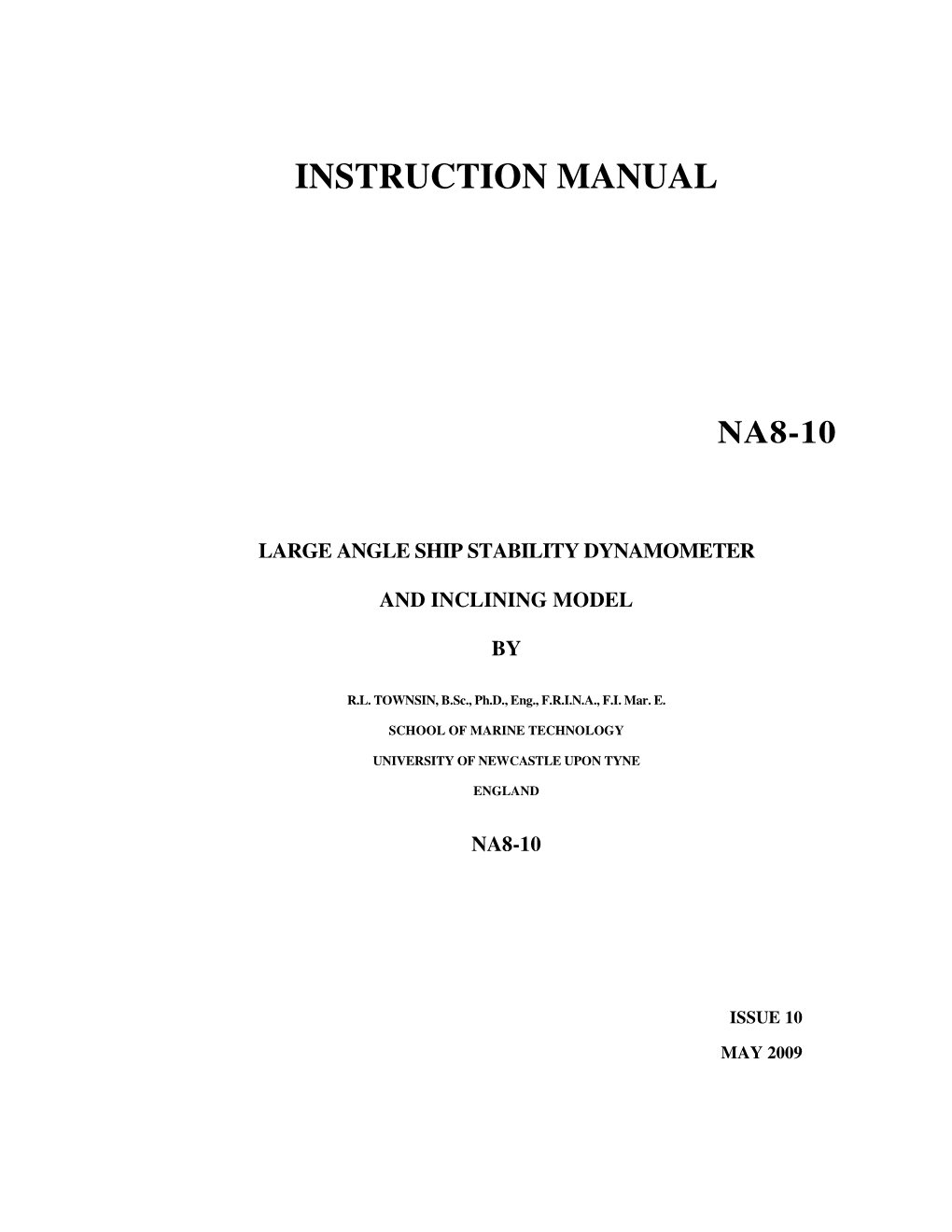 Instruction Manual