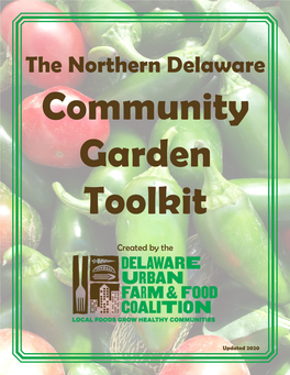 The Northern Delaware Community Garden Toolkit