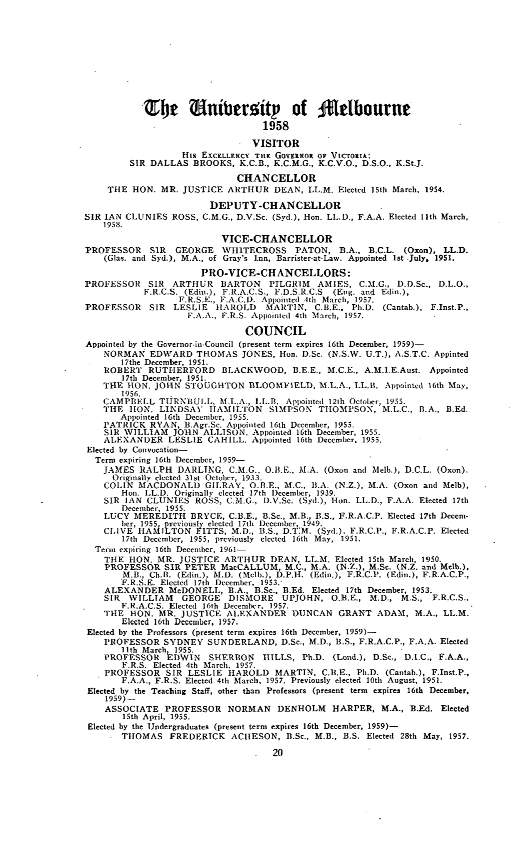 Tcje Wintotx&Ity of Jlelbourne