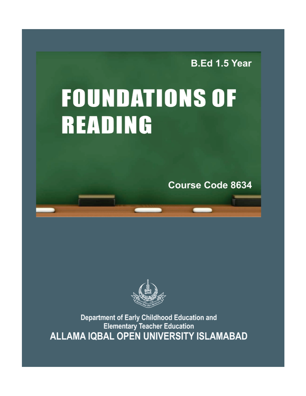 Foundations of Reading