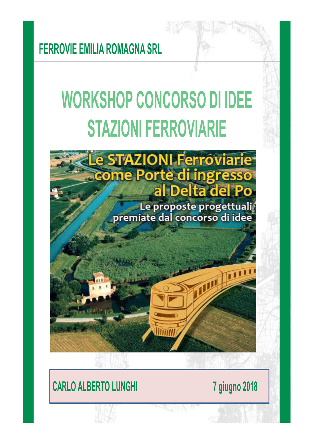 Workshop Concorso Di Idee Stazioni Ferroviarie