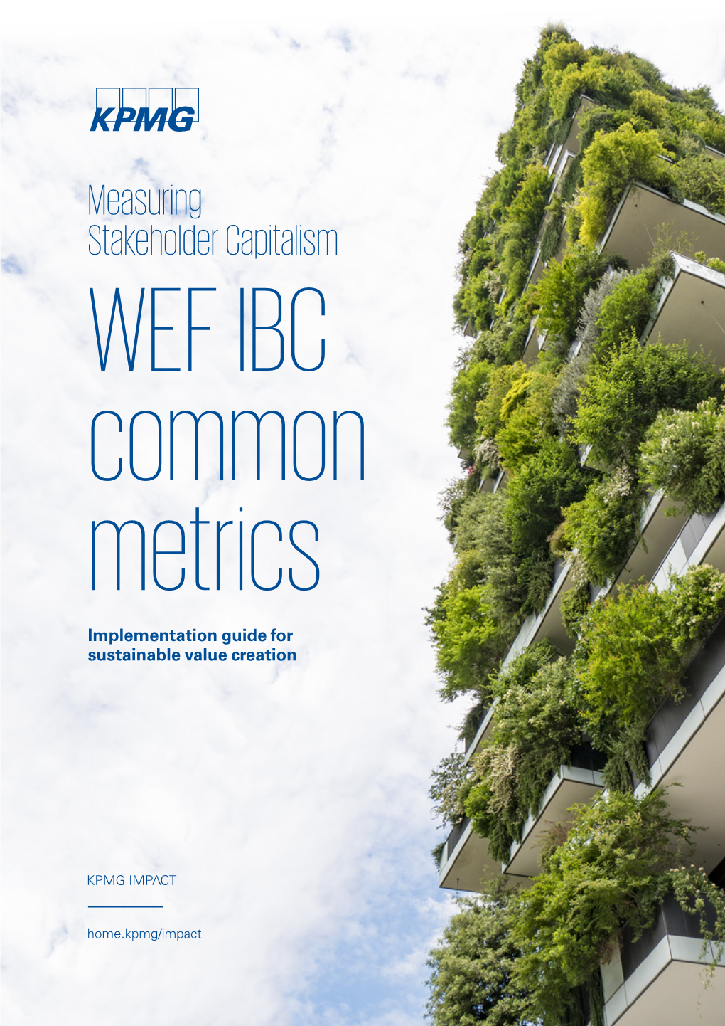 Measuring Stakeholder Capitalism WEF IBC Common Metrics