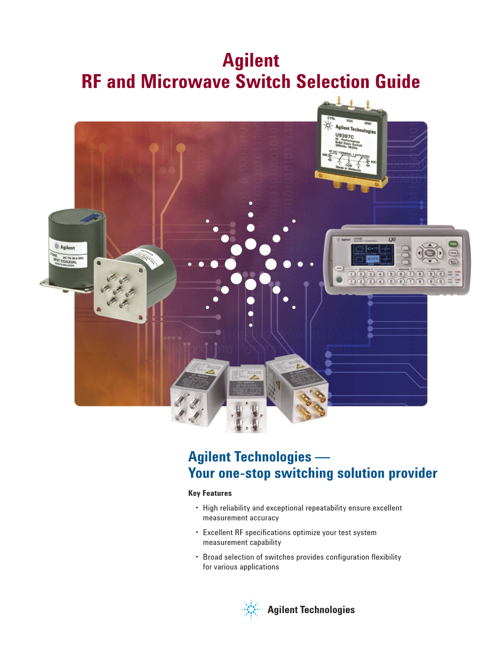 Agilent RF and Microwave Switch Selection Guide