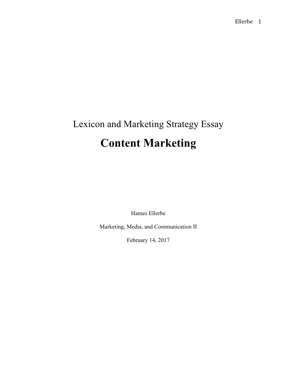 Content Marketing