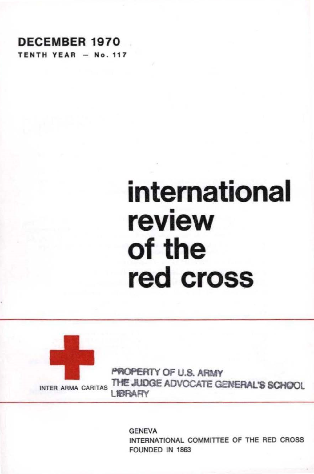 International Review of the Red Cross