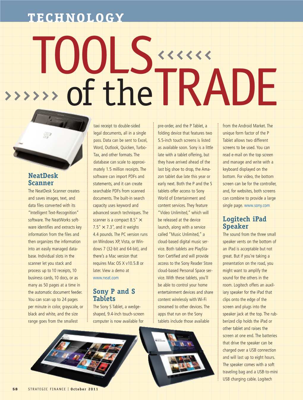 TECHNOLOGY TOOLS of Thetrade