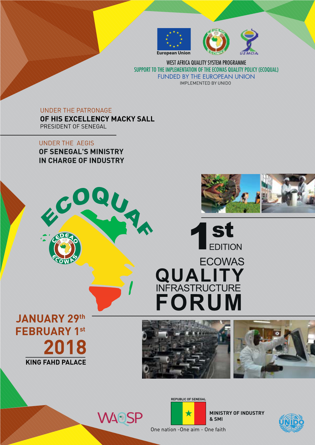 1St ECOWAS Regional Quality Infrastructure Forum