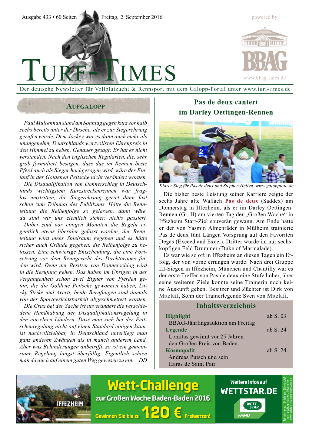 Turf-Times Ausgabe 433 Web.Pdf