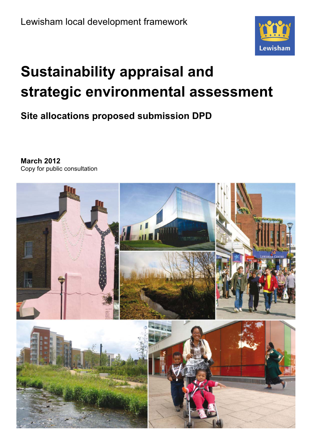 Sustainability Appraisal and Strategic Environmental Assessment