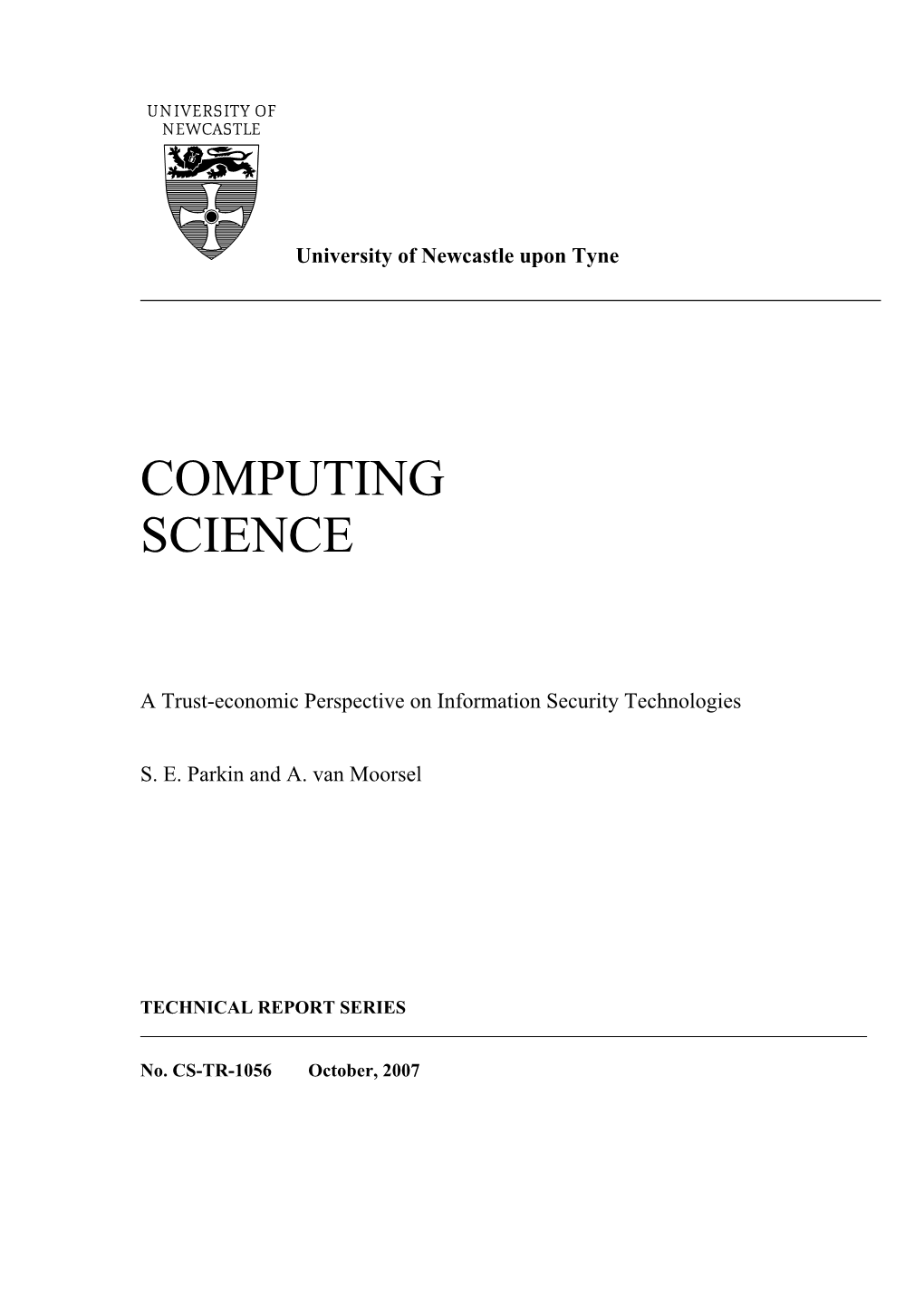 Computing Science