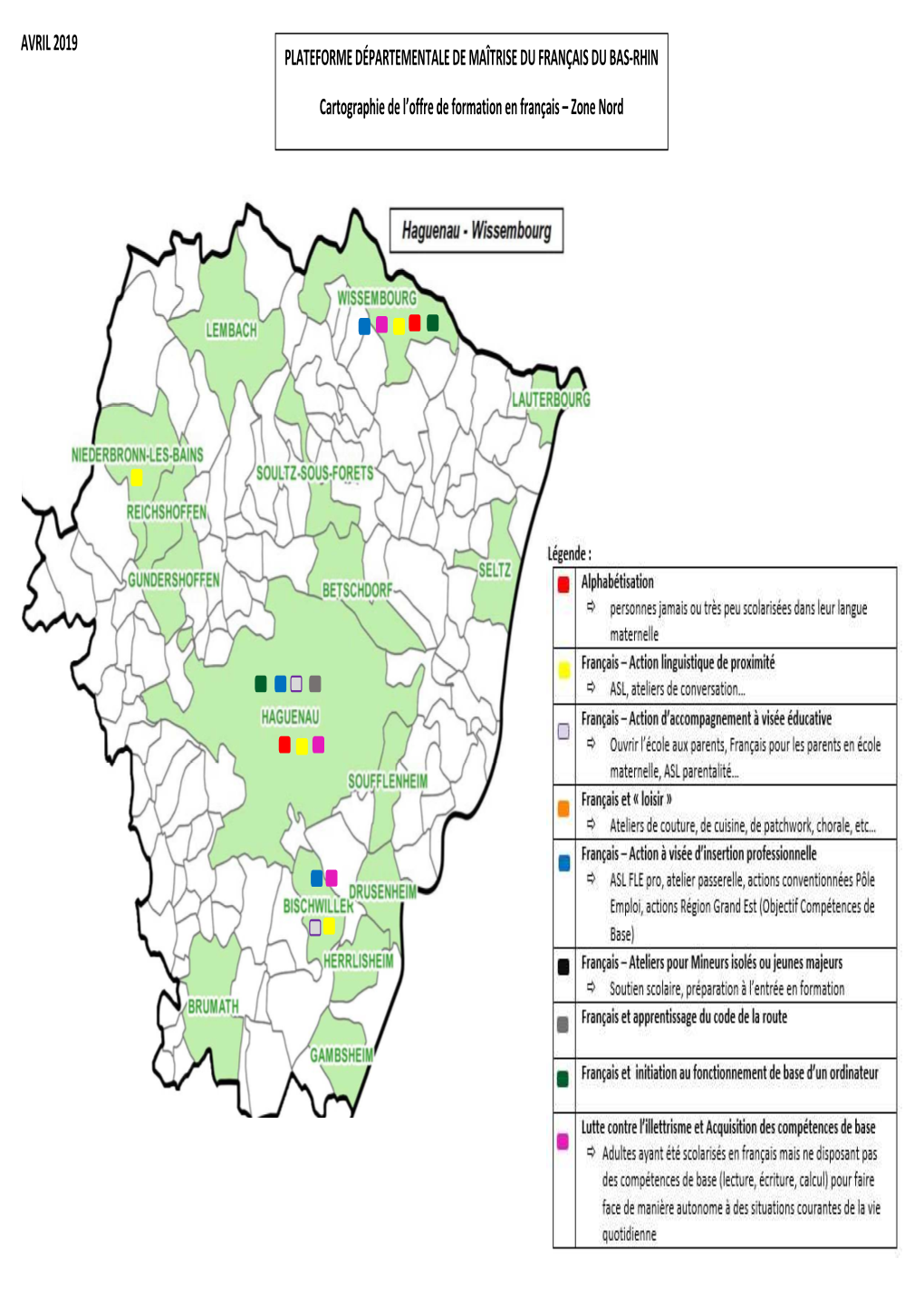 CARTO Formation Linguistique Zone NORD