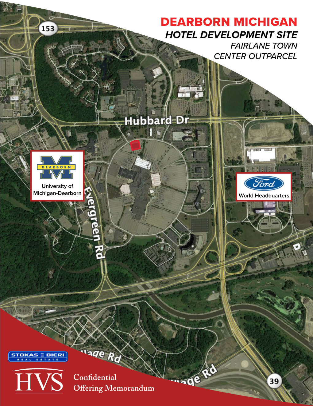 Dearborn Michigan Hotel Development Site Fairlane Town Center Outparcel