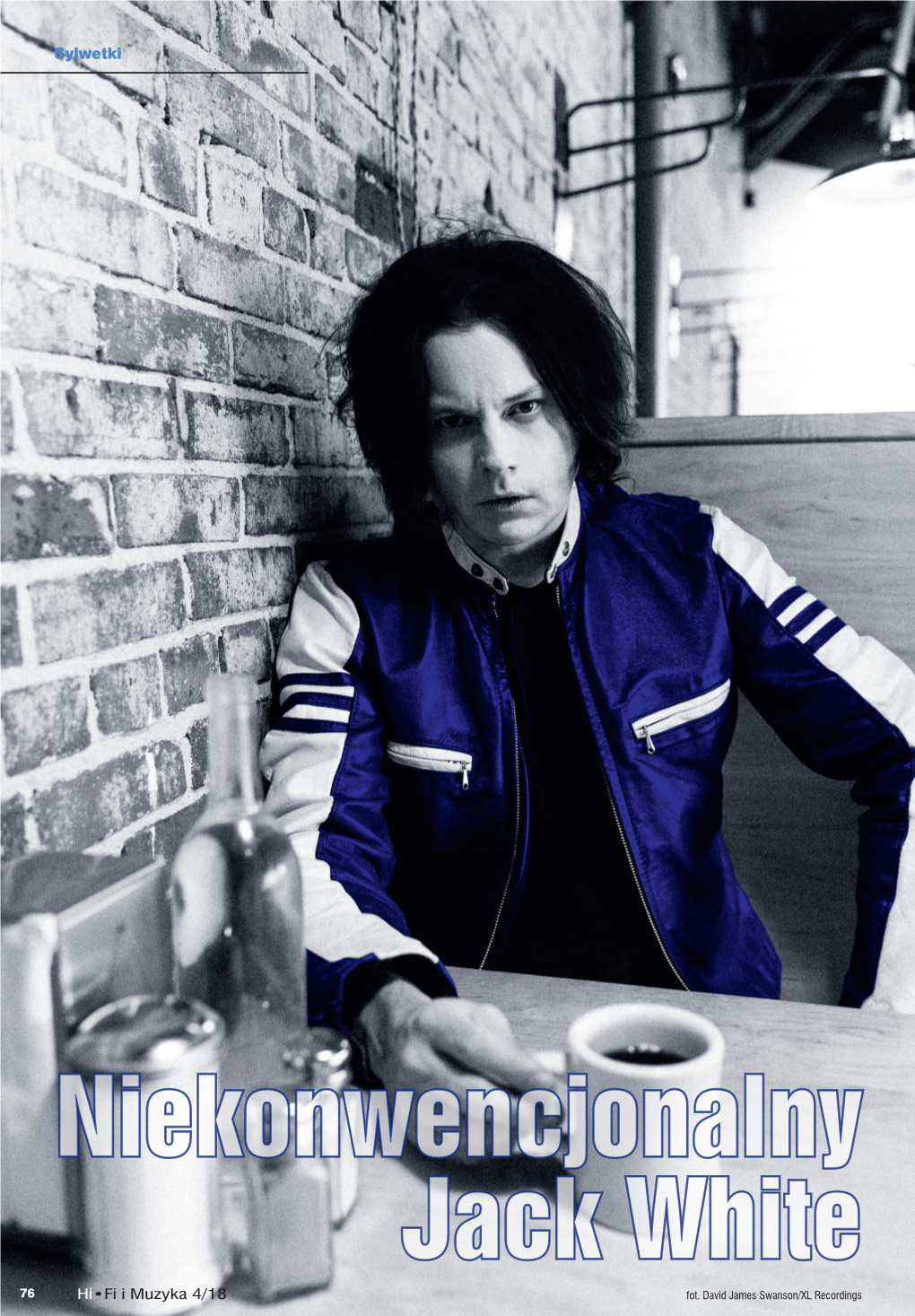 Niekonwencjonalny Jack White 76 Hi•Fi I Muzyka 4/18 Fot