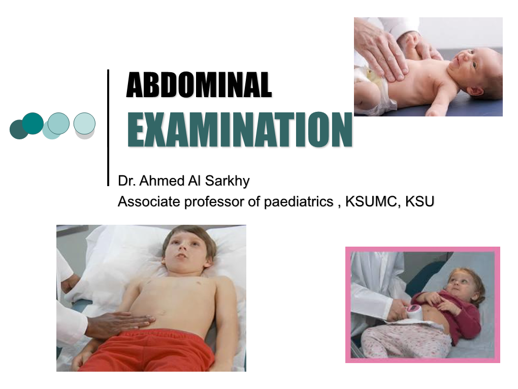 Abdominal Examination