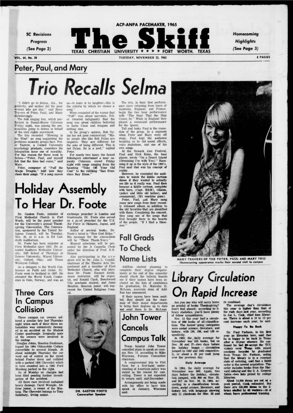 Trio Recalls Selma