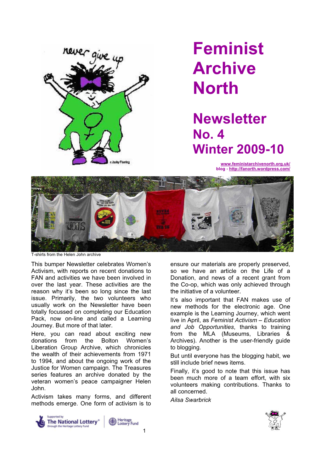 Newsletter No4 09-10