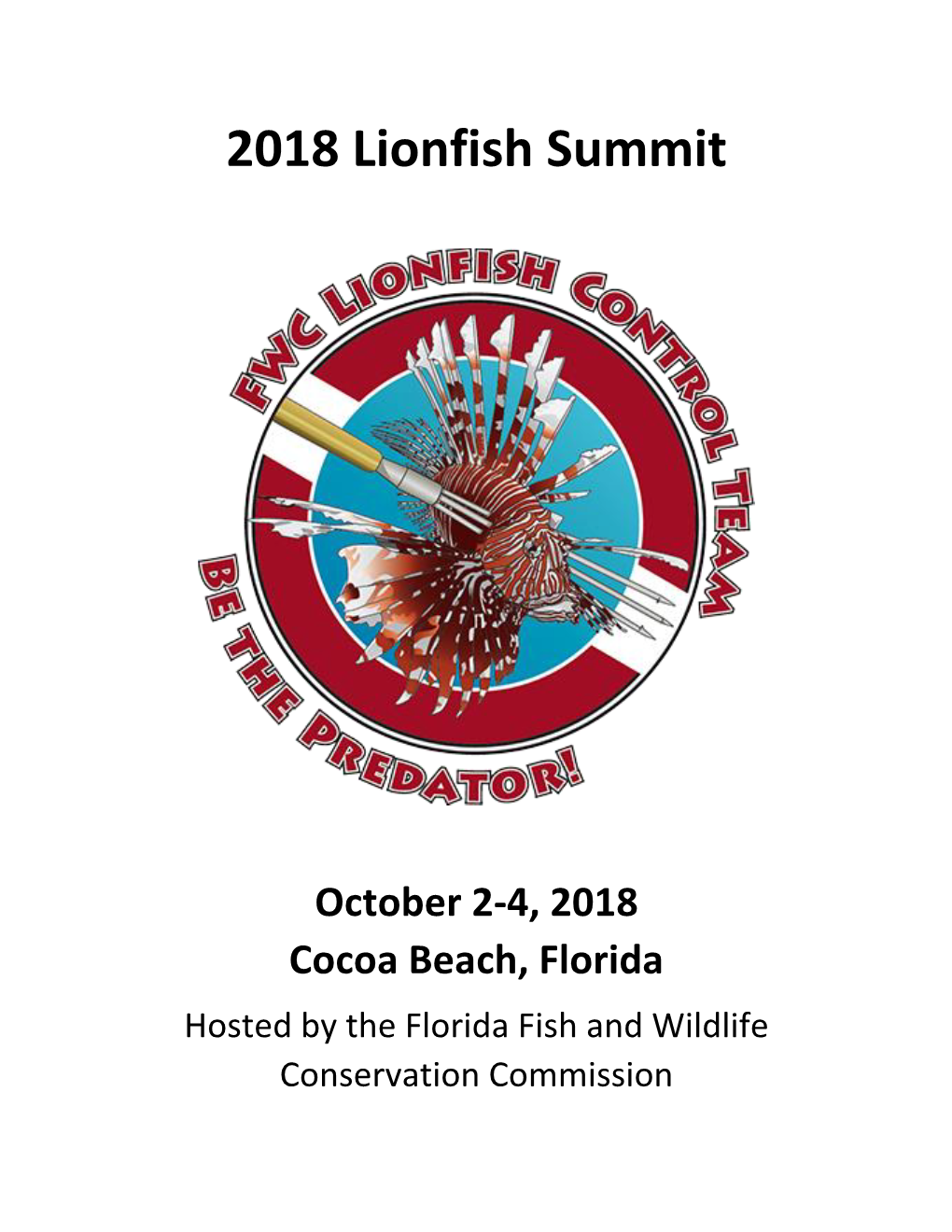 2018 Lionfish Summit Report