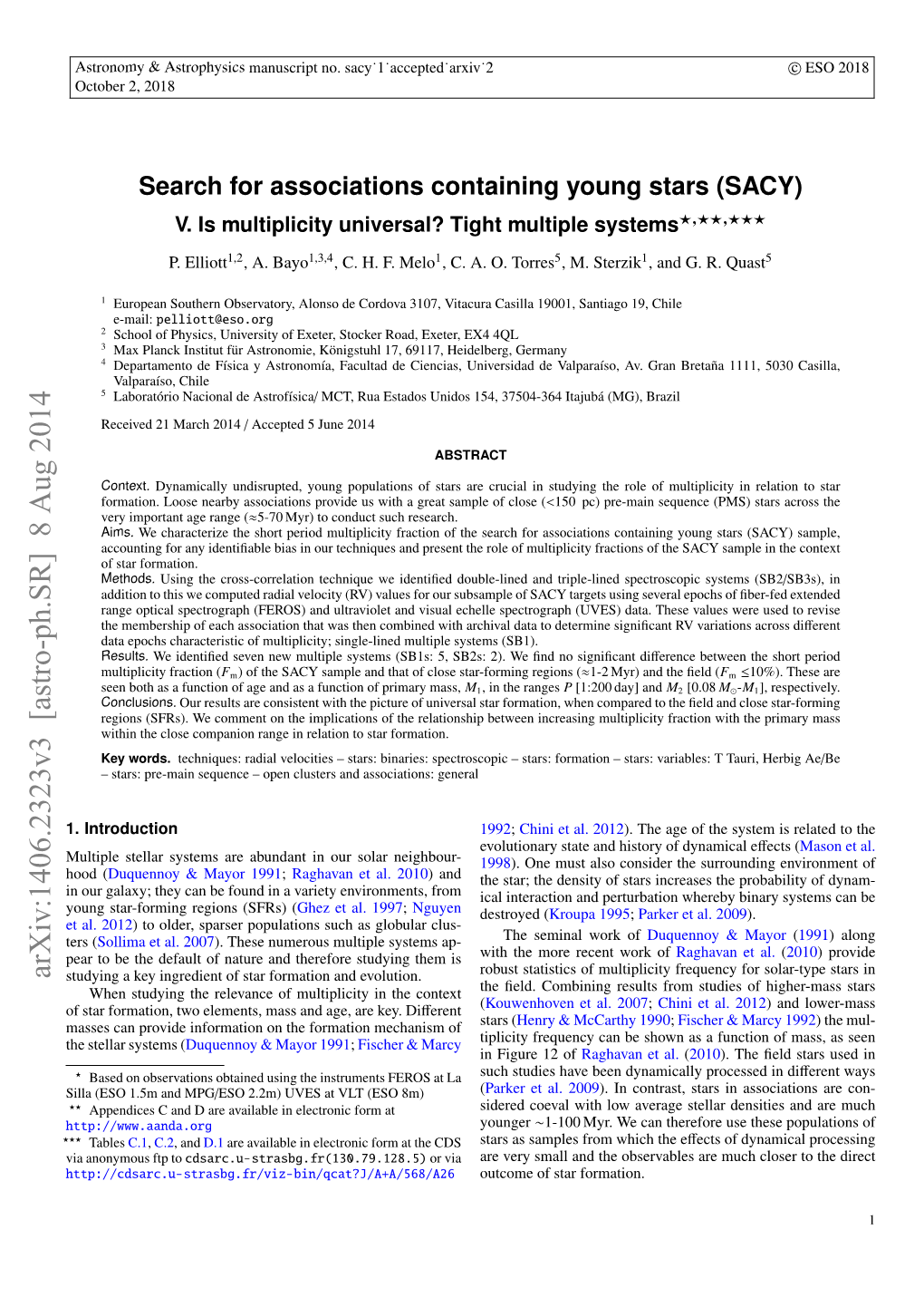 Search for Associations Containing Young Stars (SACY). V. Is