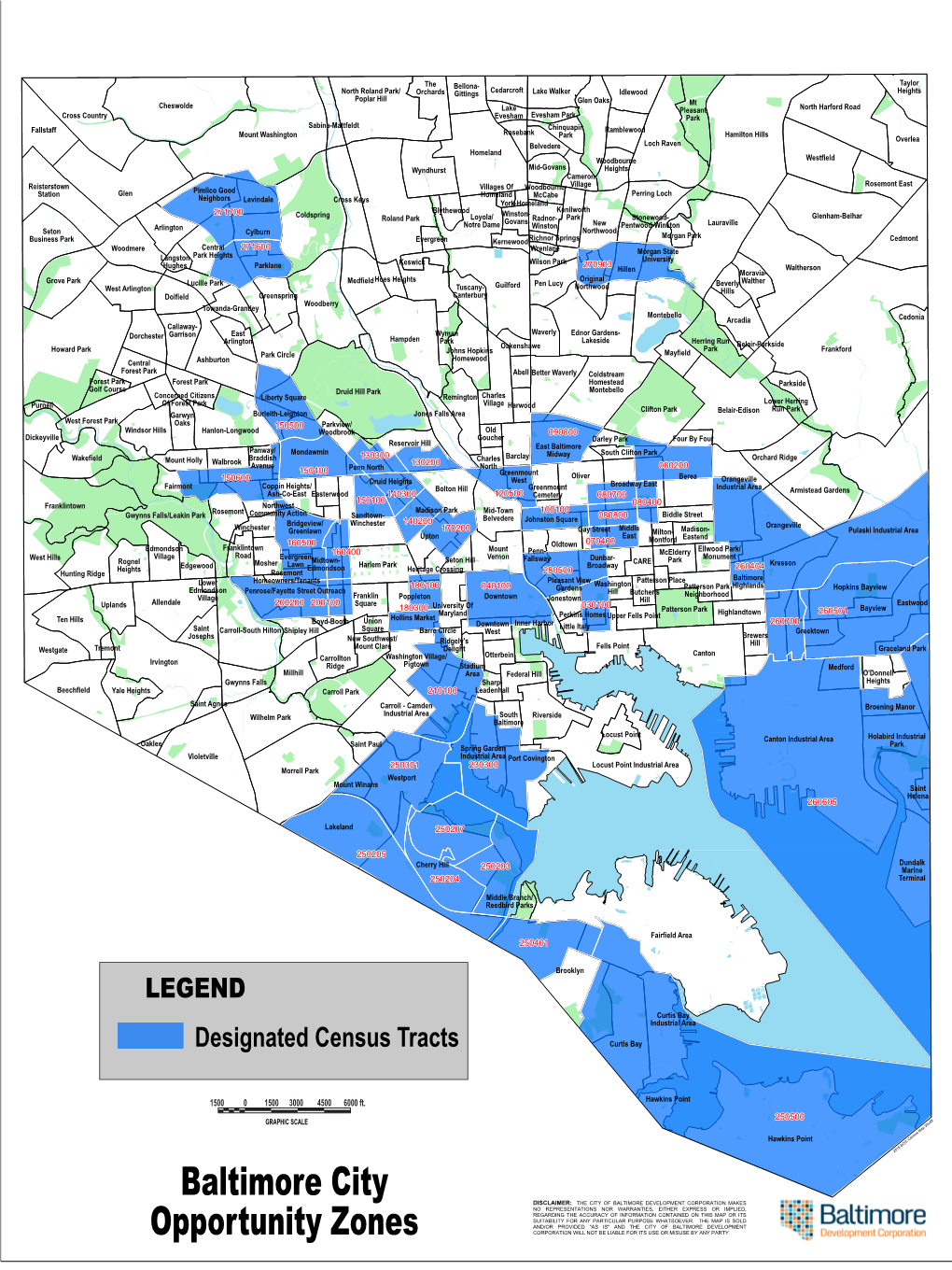 2018 BCIS Census Map 36X48