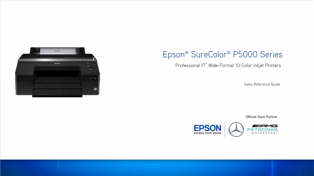 Epson Surecolor P5000 SRG