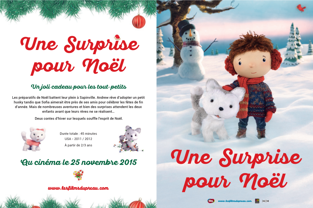 Une Surprise Pour Noël Un Joli Cadeau Pour Les Tout - Petits