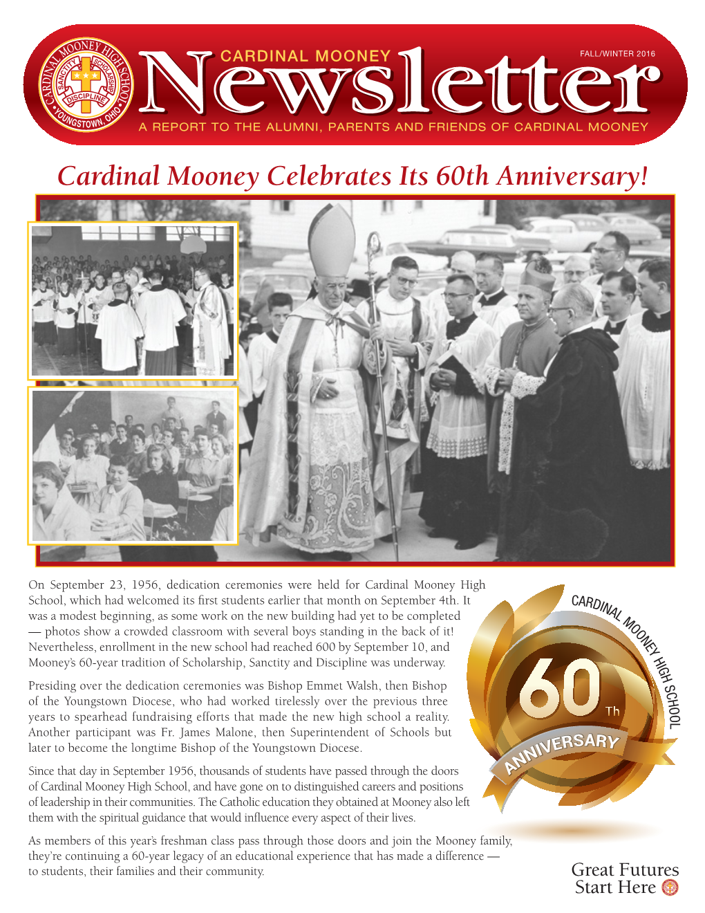 Cardinal Mooney Celebrates Its 60Th Anniversary!