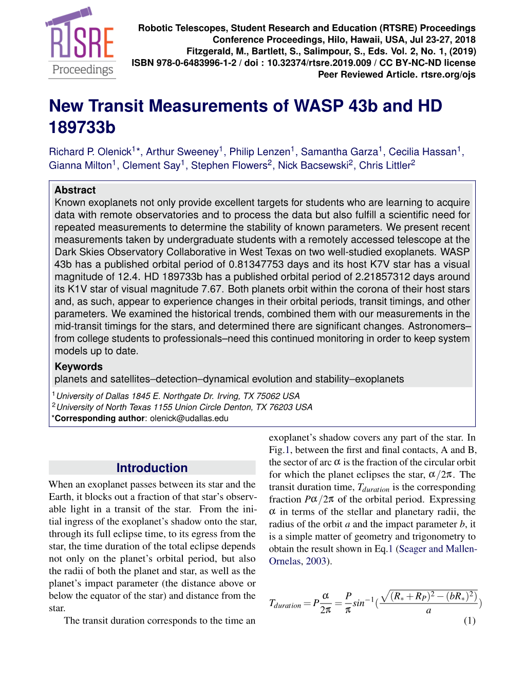 New Transit Measurements of WASP 43B and HD 189733B