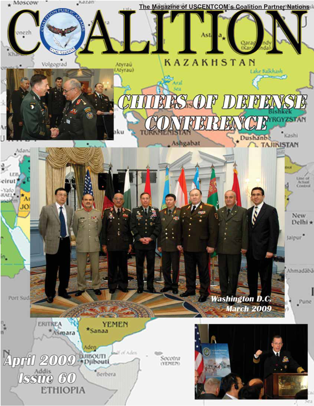 Coalition 60 / April 2009 the Magazine of USCENTCOM`S Coalition