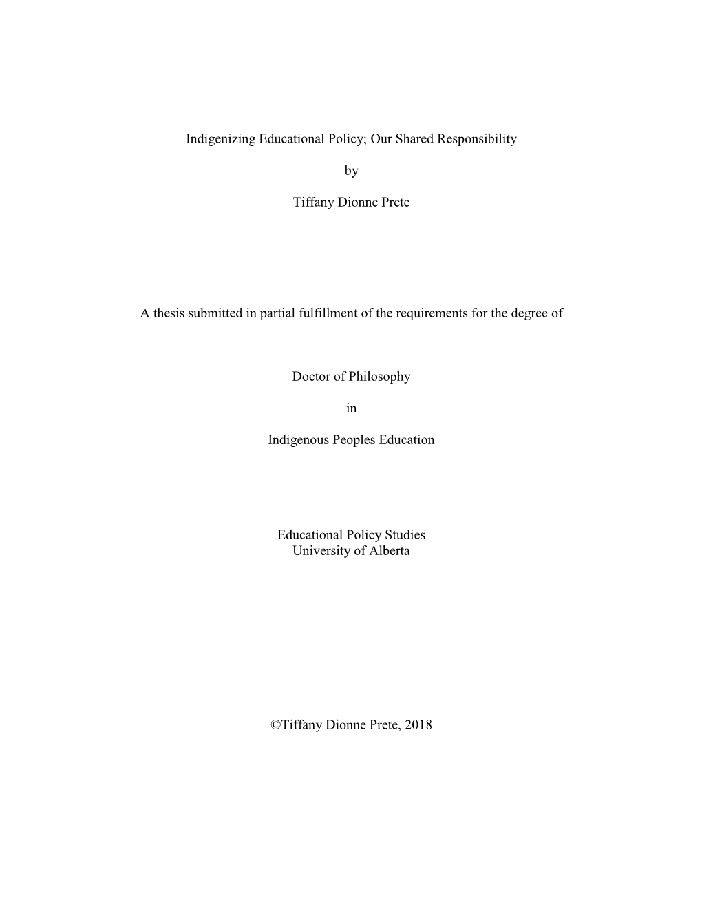 Master's Thesis/Dissertation