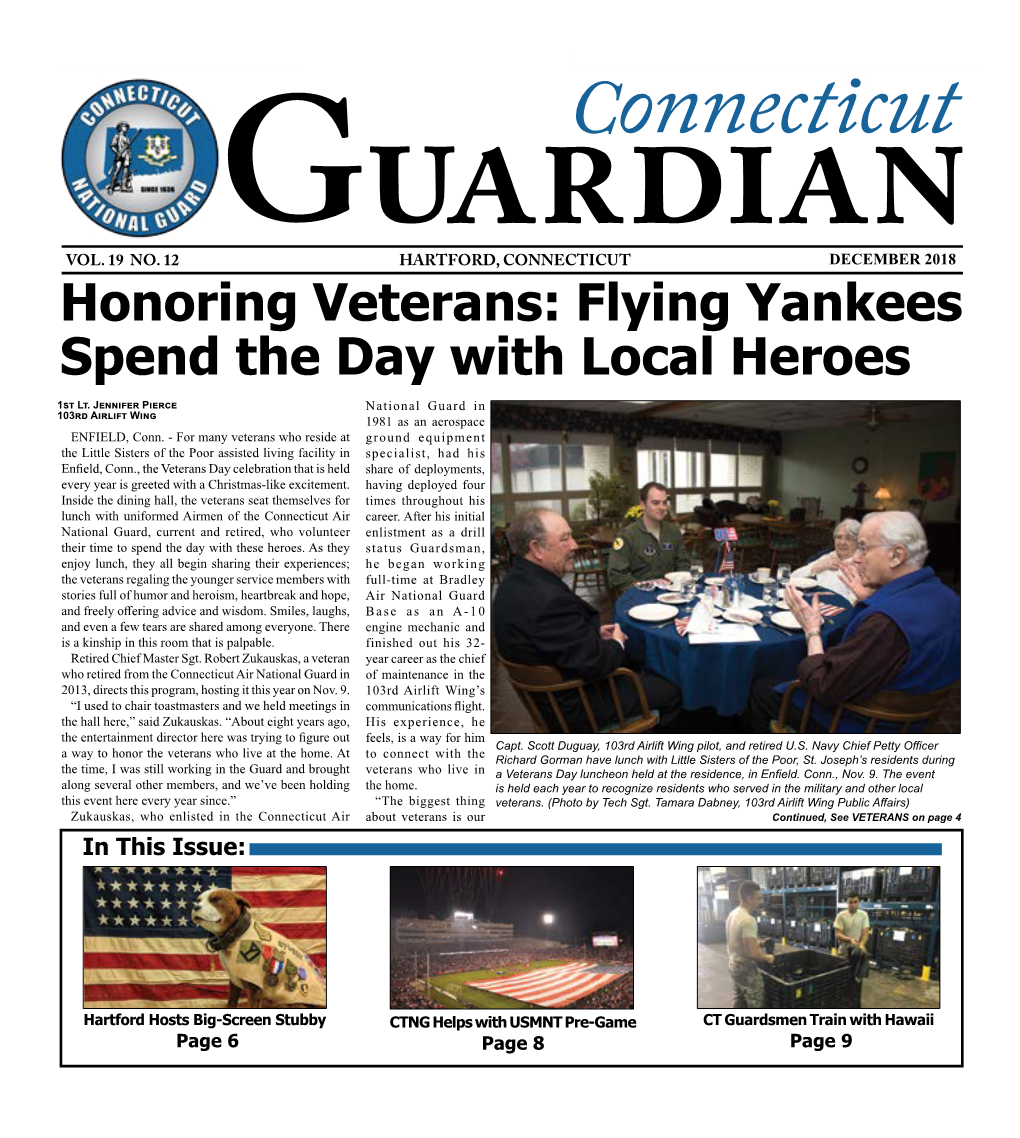 Honoring Veterans: Flying Yankees Spend the Day with Local Heroes 1St Lt