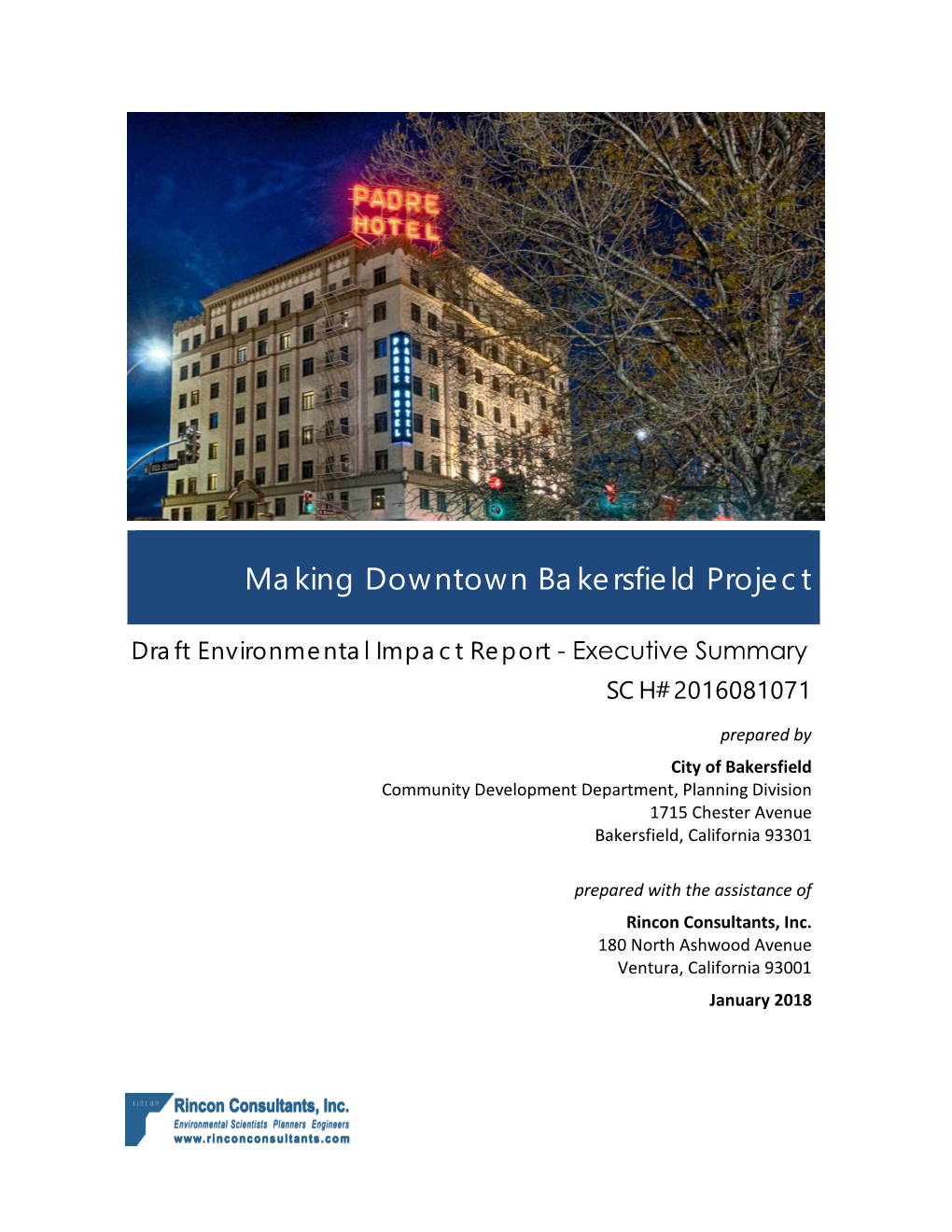 Making Downtown Bakersfield Project