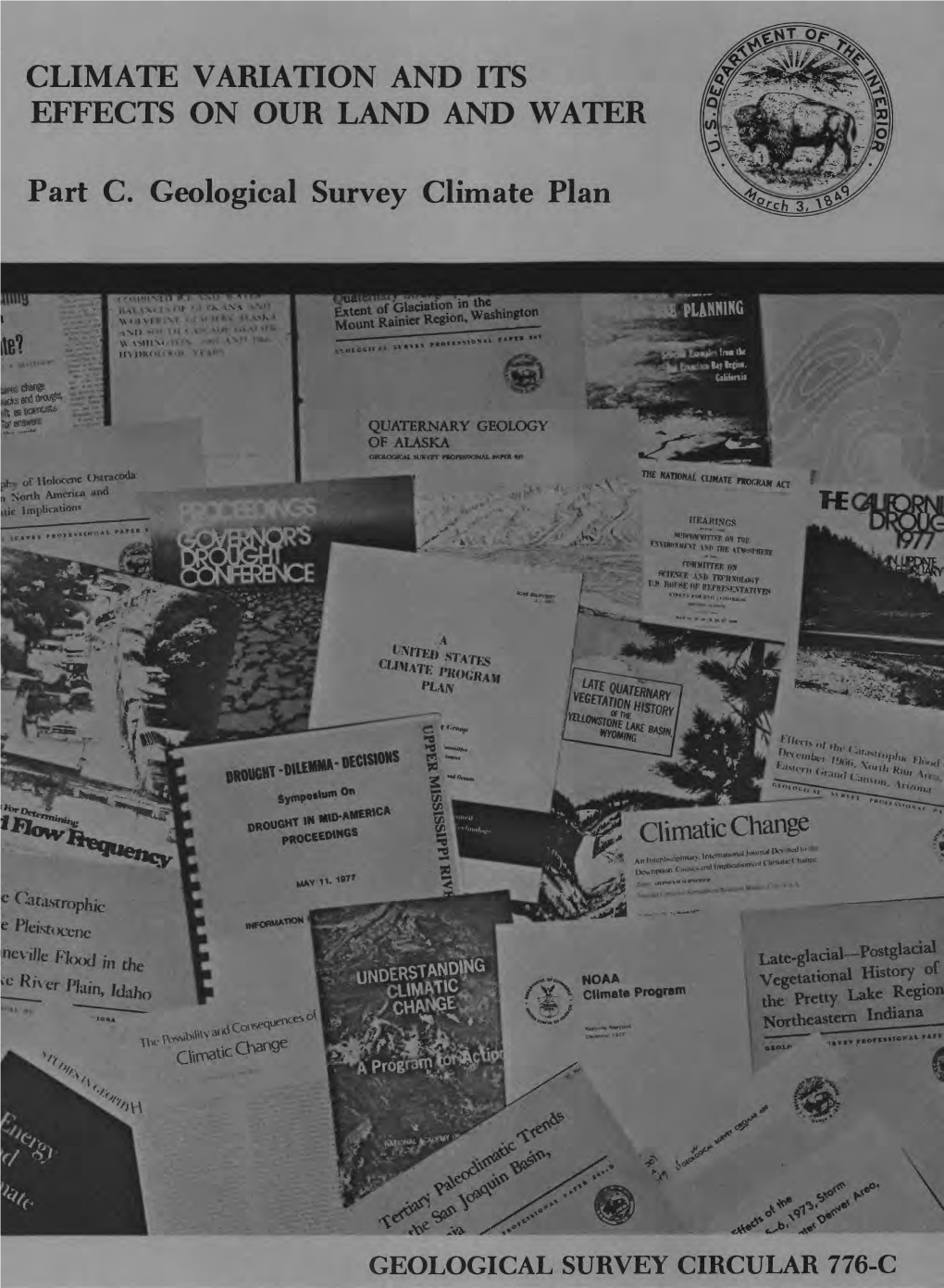 Climate Variation and Its Effects on Our Land and Water