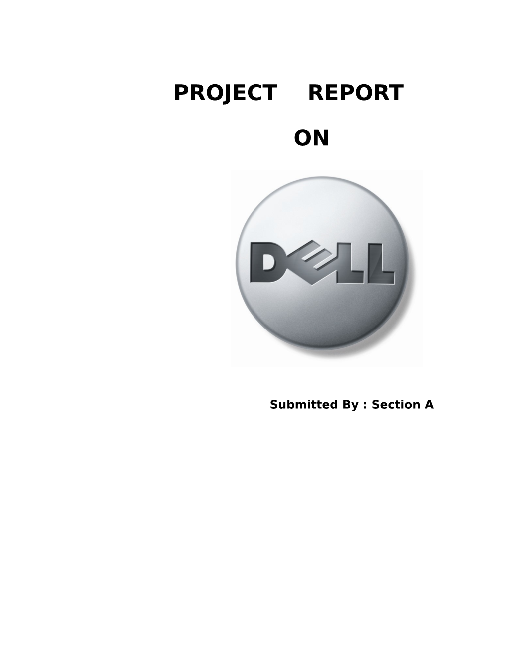 Project Report On