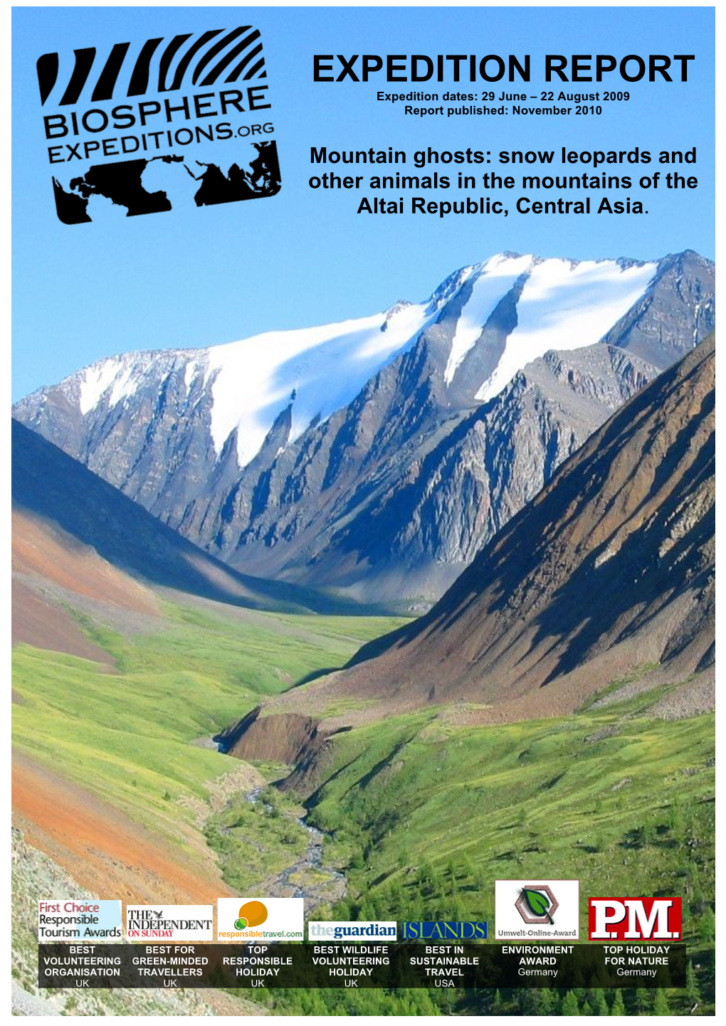 Snow Leopards and Other Animals in the Mountains of The
