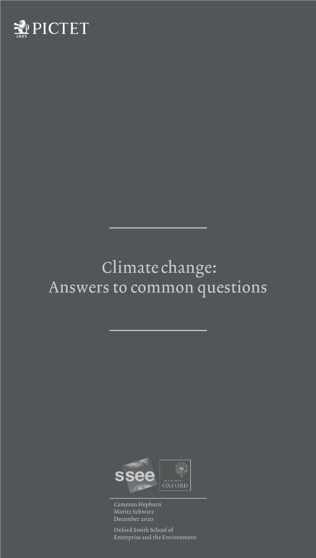 Climate Change: Answers to Common Questions