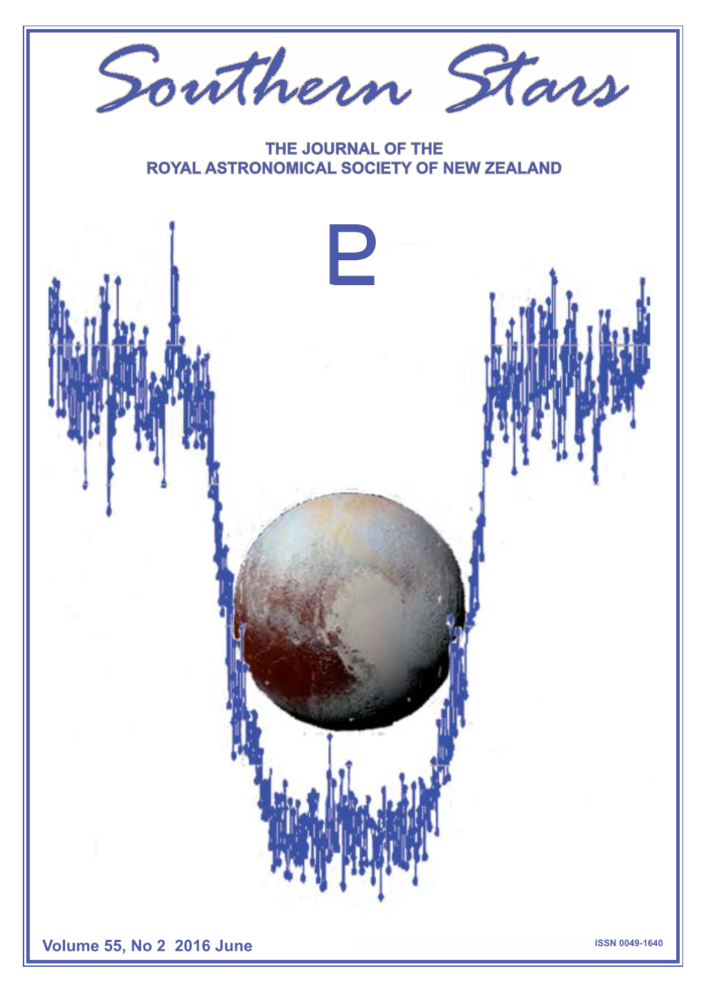 Southern Stars the JOURNAL of the ROYAL ASTRONOMICAL SOCIETY of NEW ZEALAND P