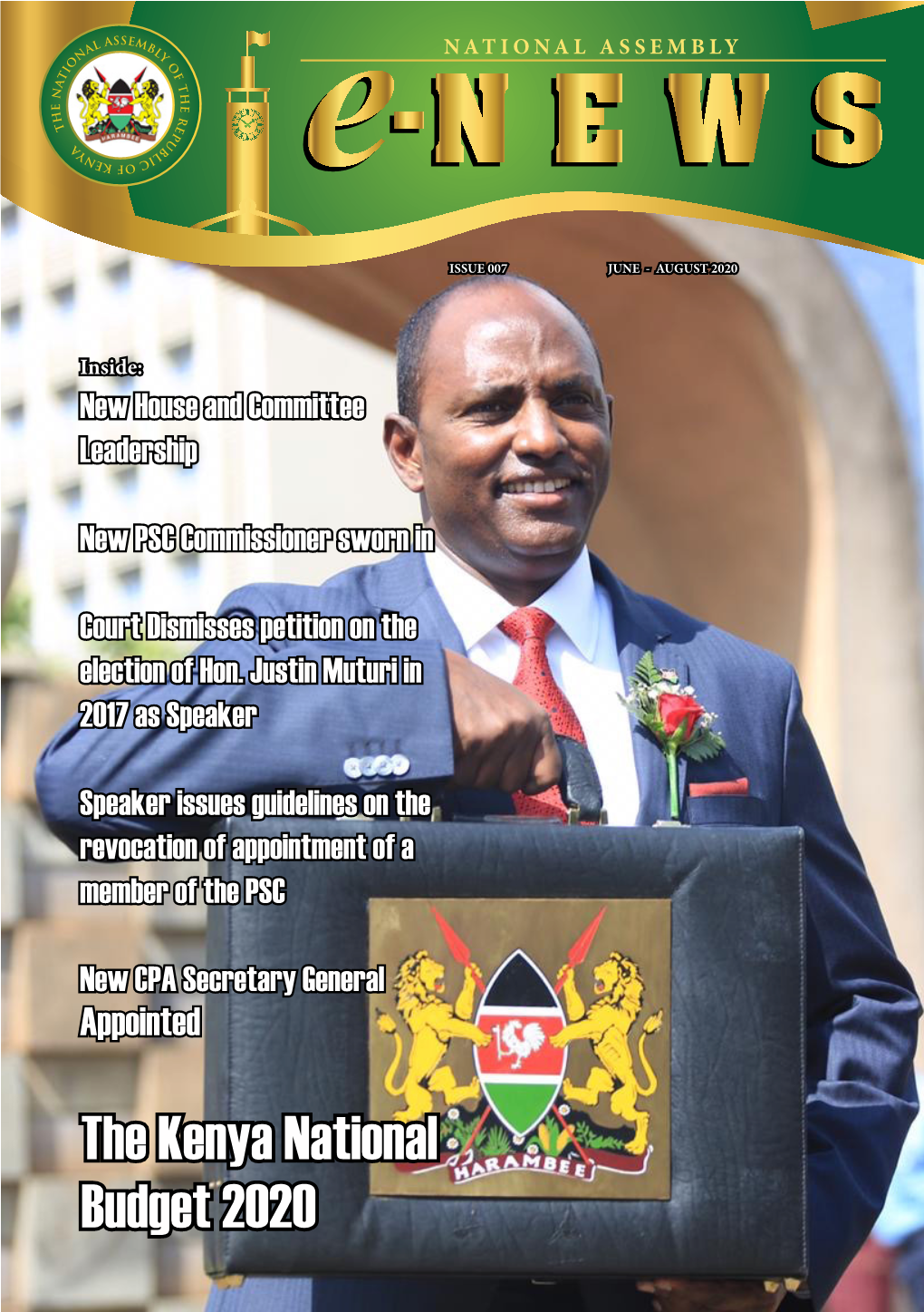 National Assembly E-Newsletter Issue